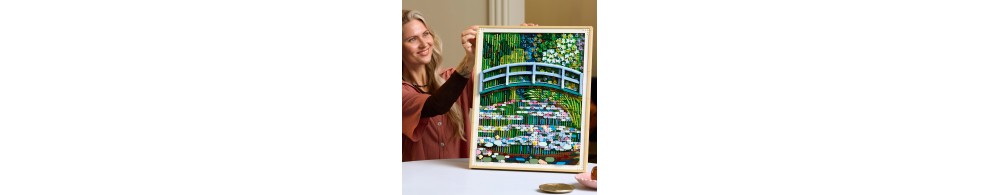 LEGO Art Claude Monet - Most nad stawem z liliami wodnymi 31220