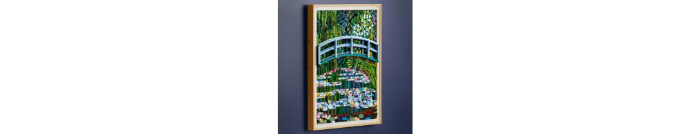 LEGO Art Claude Monet - Most nad stawem z liliami wodnymi 31220