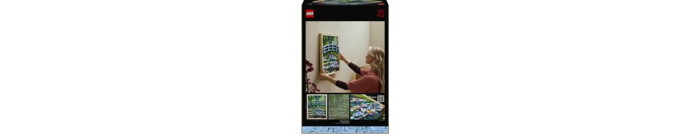 LEGO Art Claude Monet - Most nad stawem z liliami wodnymi 31220