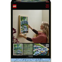 LEGO Art Claude Monet - Most nad stawem z liliami wodnymi 31220