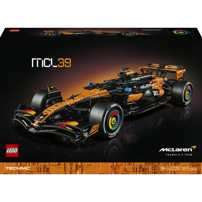 LEGO Technic Bolid McLaren MCL39 F1 42228