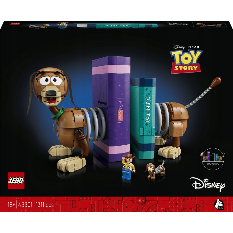 LEGO Disney i Pixar Toy Story Cienki - podpórki pod książki 43301