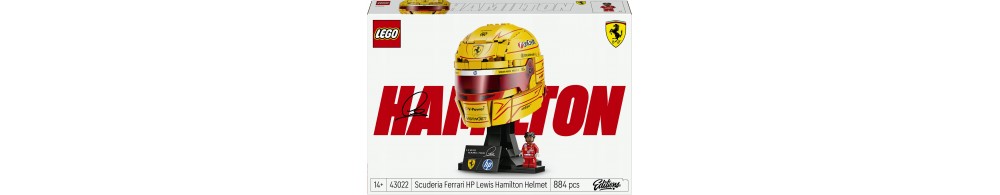 LEGO Editions Kask Lewis Hamilton Scuderia Ferrari HP 43022