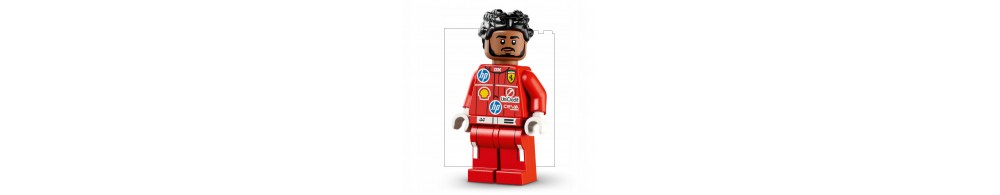LEGO Editions Kask Lewis Hamilton Scuderia Ferrari HP 43022