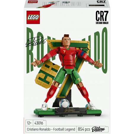 LEGO Editions Cristiano Ronaldo - piłkarska legenda 43016