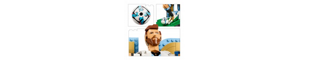 LEGO Editions Lionel Messi - piłkarska legenda 43015