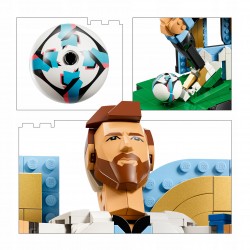 LEGO Editions Lionel Messi - piłkarska legenda 43015