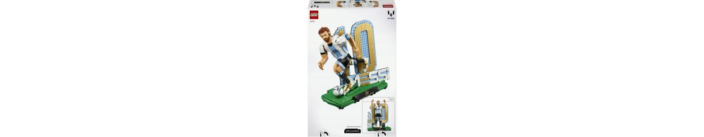 LEGO Editions Lionel Messi - piłkarska legenda 43015