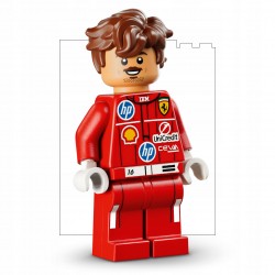 LEGO Editions Kask Charles Leclerc Scuderia Ferrari HP 43014