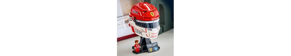 LEGO Editions Kask Charles Leclerc Scuderia Ferrari HP 43014