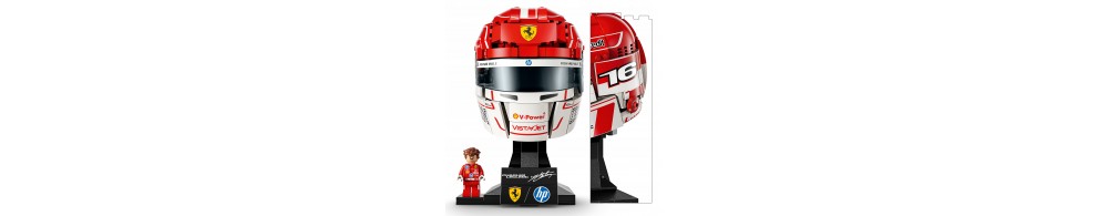 LEGO Editions Kask Charles Leclerc Scuderia Ferrari HP 43014