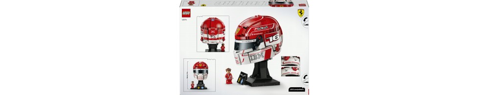 LEGO Editions Kask Charles Leclerc Scuderia Ferrari HP 43014