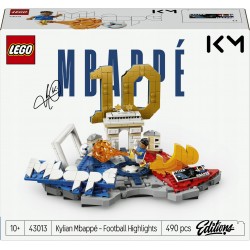 LEGO Editions Kylian Mbappé - piłkarskie momenty 43013