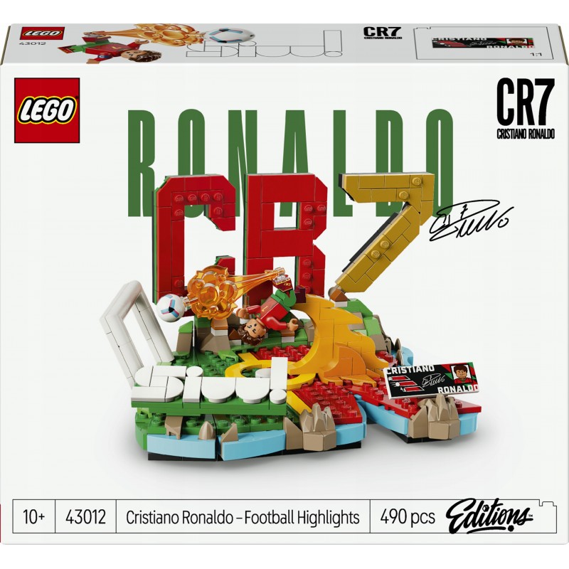 LEGO Editions Cristiano Ronaldo - piłkarskie momenty 43012
