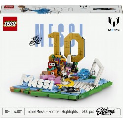 LEGO Editions Lionel Messi - piłkarskie momenty 43011