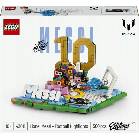 LEGO Editions Lionel Messi - piłkarskie momenty 43011