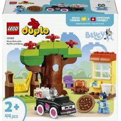 LEGO DUPLO Blue Pizzerki z Muffinką i Blue 10469
