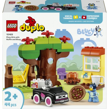 LEGO DUPLO Blue Pizzerki z Muffinką i Blue 10469