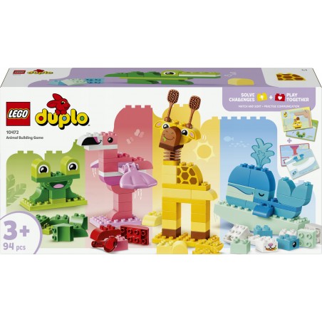 LEGO DUPLO Gra w budowanie zwierzątek 10472