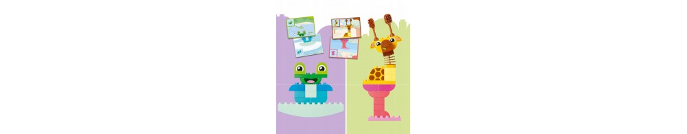 LEGO DUPLO Gra w budowanie zwierzątek 10472