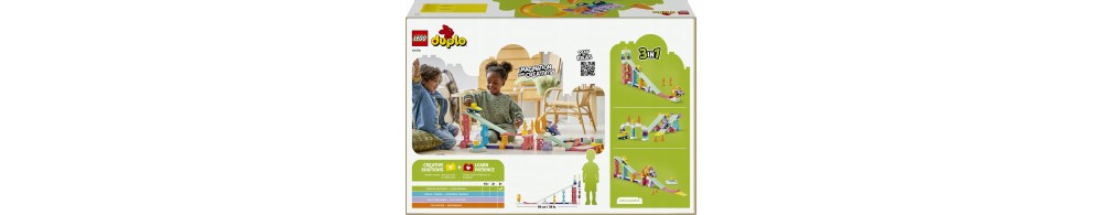 LEGO DUPLO Kreatywne rampy 3 w 1 z pojazdami 10478