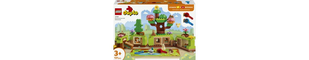 LEGO DUPLO Las odkrywców z dzikimi zwierzętami 10480