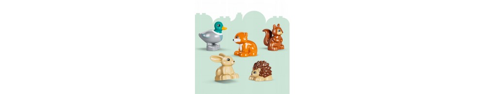 LEGO DUPLO Las odkrywców z dzikimi zwierzętami 10480