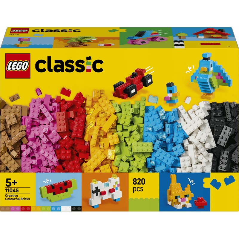 LEGO Classic Kreatywne kolorowe klocki 11045