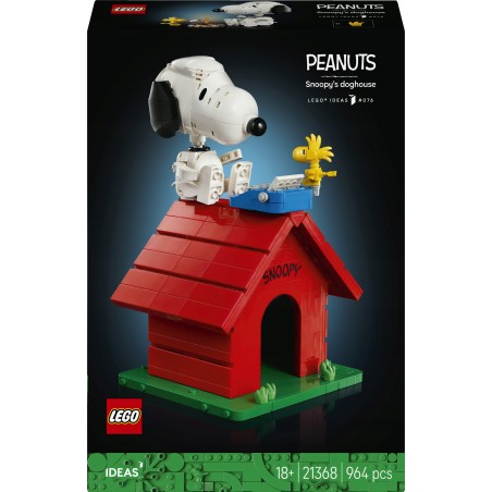 LEGO Ideas Fistaszki: Buda Snoopy’ego 21368