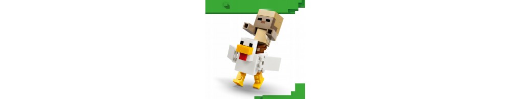 LEGO Minecraft Atak kurzego jeźdźca na pustyni 21592