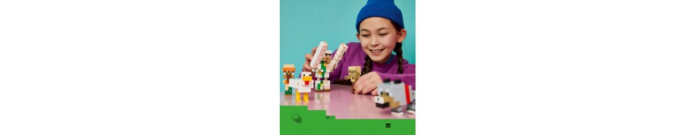 LEGO Minecraft Atak kurzego jeźdźca na pustyni 21592