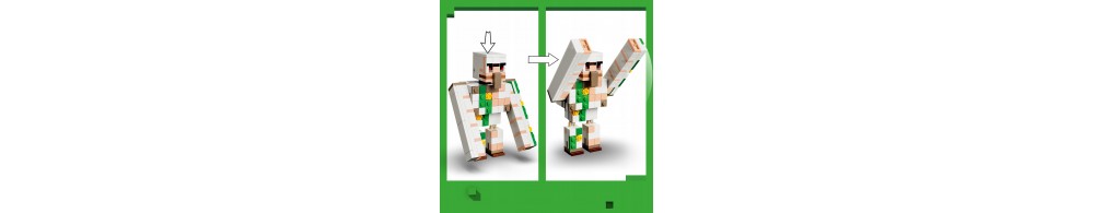 LEGO Minecraft Atak kurzego jeźdźca na pustyni 21592