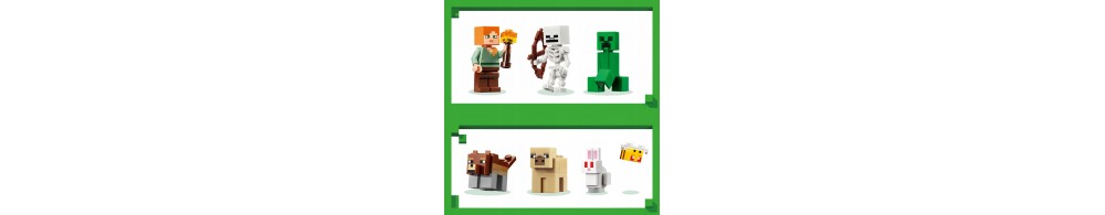 LEGO Minecraft Przetrwanie pierwszej nocy 21593