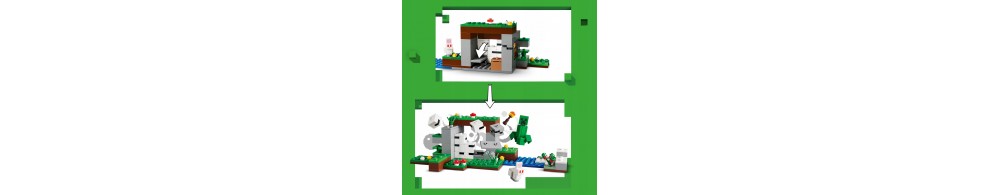 LEGO Minecraft Przetrwanie pierwszej nocy 21593