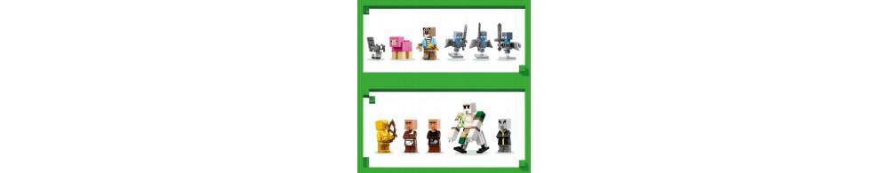 LEGO Minecraft Najazd przywoływaczy na wioskę 21596