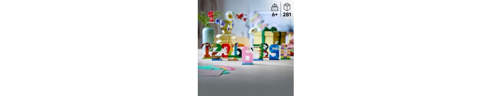 LEGO Urodzinowe cyferki 40807