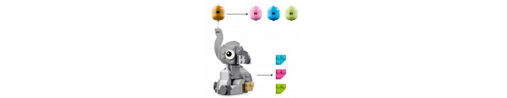 LEGO Słoniątko na niebie 40814