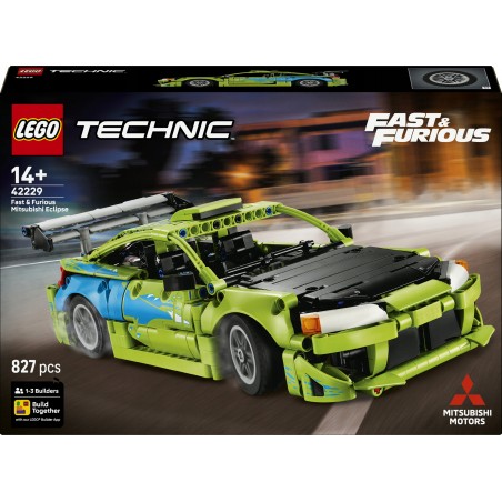 LEGO Technic Samochód Fast and Furious Mitsubishi Eclipse 42229