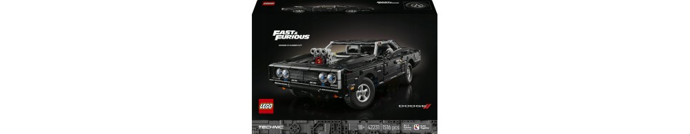 LEGO Technic Samochód Fast and Furious Dodge Charger R/T 42231