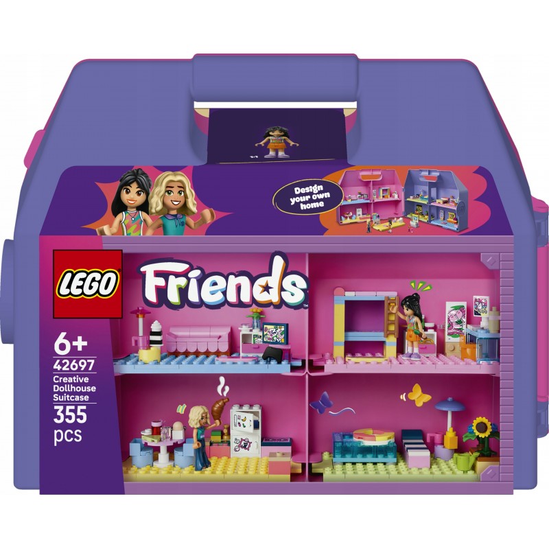 LEGO Friends Kreatywna walizka z domkiem dla lalek 42697