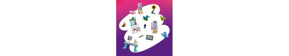 LEGO Friends Kreatywna walizka z domkiem dla lalek 42697