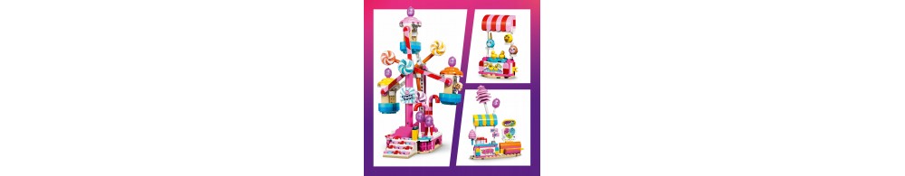 LEGO Friends Cukierkowo-babeczkowy diabelski młyn 42700