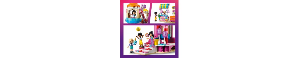 LEGO Friends Cukierkowo-babeczkowy diabelski młyn 42700