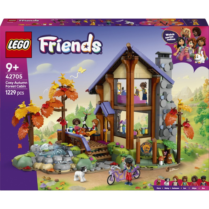 LEGO Friends Jesienna leśna chatka 42705