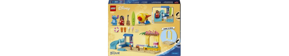 LEGO Disney Zabawa na plaży z Lilo i Stitchem 43280
