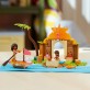LEGO Disney Vaiana Wiejska chatka i łódź 43282