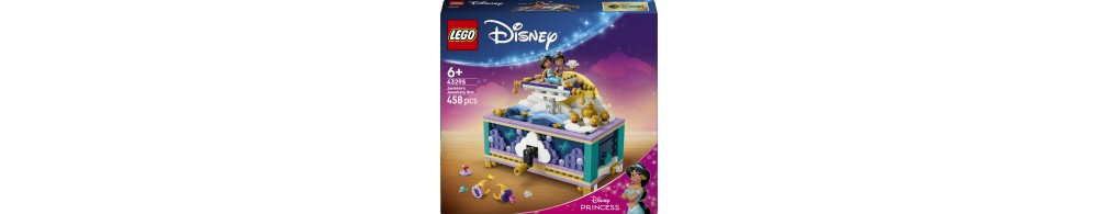 LEGO Disney Princess Szkatułka na biżuterię Dżasminy 43295