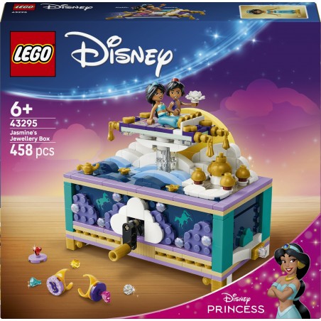 LEGO Disney Princess Szkatułka na biżuterię Dżasminy 43295