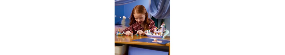 LEGO Disney Princess Królewska łódź weselna Arielki 43299