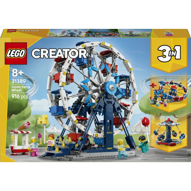 LEGO Creator 3 w 1 Kultowy diabelski młyn 31389